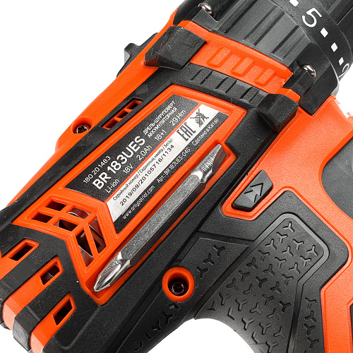 Шуруповерт аккумуляторный PATRIOT BR 183UES 180201483 Шуруповерт аккумуляторный PATRIOT BR 183UES 180201483