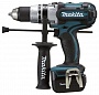 Шуруповерт аккумуляторный ударный Makita BHP454RFE