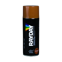 Краска аэрозольная эмаль универсальная акрил RAYDAY Коричневая PU-0470 520мл 135013 Краска аэрозольная эмаль универсальная акрил RAYDAY Коричневая PU-0470 520мл 135013