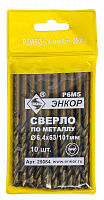 Сверло по металлу (6,4 Р6М5) Энкор 25064 Сверло по металлу (6,4 Р6М5) Энкор 25064