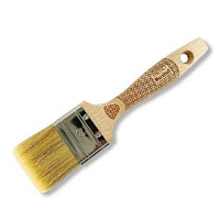 Кисть плоская Handmaler "PRO RED" светл смеш щет бук ручка 50м Кисть плоская Handmaler "PRO RED" светл смеш щет бук ручка 50м
