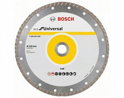 Круг алмазный BOSCH 230 x 22 ECO Universal Turbo 2 608 615 039 Круг алмазный BOSCH 230 x 22 ECO Universal Turbo 2 608 615 039