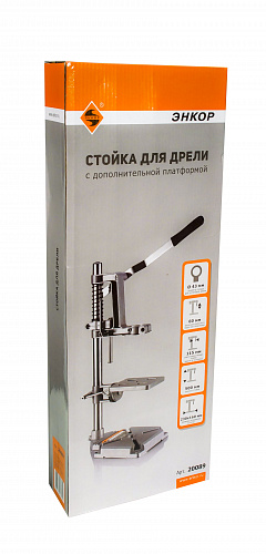 Стойка для дрели с дополнительной платформой Энкор 20089 Стойка для дрели с дополнительной платформой Энкор 20089