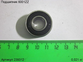 Подшипник Энкор 6001ZZ ПМЭ-250/182 Подшипник Энкор 6001ZZ ПМЭ-250/182