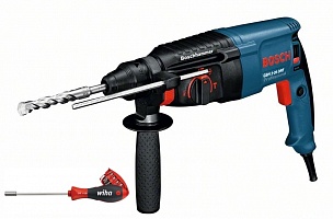 Перфоратор Bosch GBH 2-26 DRE + отвертка Wiha 0.615.990.K00 Перфоратор Bosch GBH 2-26 DRE + отвертка Wiha 0.615.990.K00