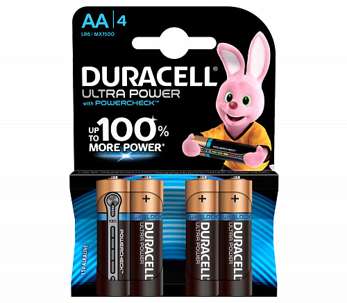 Батарейка Duracell AA LR6-4BL Ultra Power 4шт
