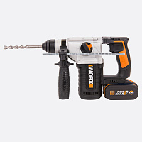 Перфоратор SDS+ аккумуляторный WORX WX392, кейс Перфоратор SDS+ аккумуляторный WORX WX392, кейс