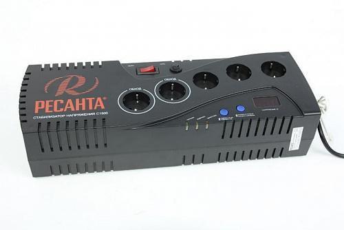 Стабилизатор Ресанта С 1000 (63/6/32) Стабилизатор Ресанта С 1000 (63/6/32)