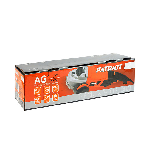 УШМ 150-1.39 PATRIOT AG 150 110301235 УШМ 150-1.39 PATRIOT AG 150 110301235