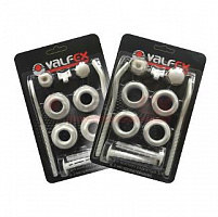 Комплект универсальный для подключения радиатора 1/2" с кронштейном VALFEX AD-1003 1/2 Комплект универсальный для подключения радиатора 1/2" с кронштейном VALFEX AD-1003 1/2