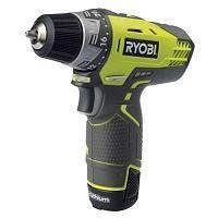 Шуруповерт аккумуляторный RYOBI R12DD-LL 13S (3001802) Шуруповерт аккумуляторный RYOBI R12DD-LL 13S (3001802)