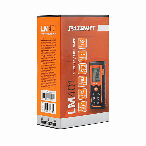 Дальномер PATRIOT LM 401 120201050 Дальномер PATRIOT LM 401 120201050