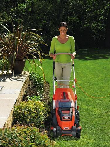 Газонокосилка электрическая Black&Decker EMAX42I-QS 5035048347751 Газонокосилка электрическая Black&Decker EMAX42I-QS 5035048347751