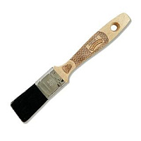 Кисть плоская Handmaler "PRO YELLOW" черня смеш щет бук 30мм Кисть плоская Handmaler "PRO YELLOW" черня смеш щет бук 30мм