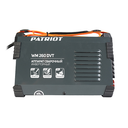 Сварочный аппарат Patriot WM260D MMA 605302026 Сварочный аппарат Patriot WM260D MMA 605302026