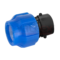 Муфта ПНД VALFEX 50х1 1/2" ВР (5/25) 121001250112 Муфта ПНД VALFEX 50х1 1/2" ВР (5/25) 121001250112