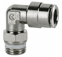 Фитинг цанга угловой поворотный Camozzi S6520 6-3/8 Фитинг цанга угловой поворотный Camozzi S6520 6-3/8
