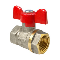 Кран шаровой VALFEX 1/2" FF бабочка PN 40 (24/96) VF.217.NB1.012 Кран шаровой VALFEX 1/2" FF бабочка PN 40 (24/96) VF.217.NB1.012