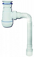 Сифон для мойки МИНИ Элит 1 1/2х40/50мм и трубой VIRPlast 30986710 Сифон для мойки МИНИ Элит 1 1/2х40/50мм и трубой VIRPlast 30986710