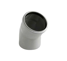 Отвод VALFEX PP ф 50мм угол 45° (1/350) 20102050 Отвод VALFEX PP ф 50мм угол 45° (1/350) 20102050