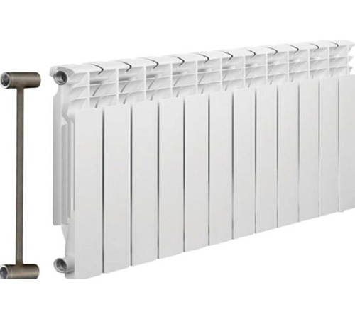 Радиатор биметаллический SOLUR PRESTIGE 500/80 12 секций