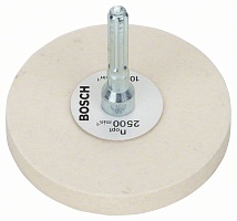 Диск полировальный для GEB 80 x 10мм, войлок белый BOSCH 2608620647 Диск полировальный для GEB 80 x 10мм, войлок белый BOSCH 2608620647
