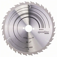 Диск пильный по дереву (230x30 z30) BOSCH Speedline Wood 2.608.640.805 Диск пильный по дереву (230x30 z30) BOSCH Speedline Wood 2.608.640.805
