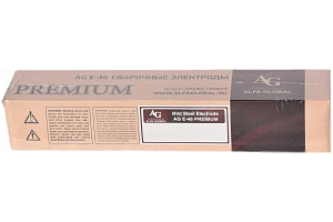 Электроды сварочные AG Е-46 PREMIUM ф2 (пачка 1 кг) Электроды сварочные AG Е-46 PREMIUM ф2 (пачка 1 кг)