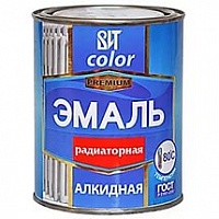 Эмаль алкид "ВИТ color" для радиатор. белый 0.8кг Эмаль алкид "ВИТ color" для радиатор. белый 0.8кг