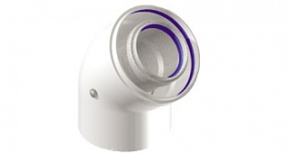 Колено коаксиальное D60/100мм 45° (папа/мама) Conti CCP61045MFB Колено коаксиальное D60/100мм 45° (папа/мама) Conti CCP61045MFB
