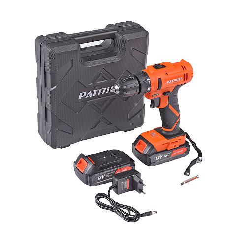 Шуруповерт аккумуляторный PATRIOT BR 117Li 180301117 Шуруповерт аккумуляторный PATRIOT BR 117Li 180301117