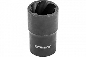 Головка торцевая THORVIK 1/2' 21мм спиральная для поврежденного крепления 053221 Головка торцевая THORVIK 1/2' 21мм спиральная для поврежденного крепления 053221