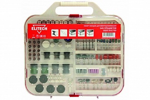 Набор оснастки Elitech 249 шт. 1820.001700 Набор оснастки Elitech 249 шт. 1820.001700