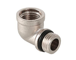 Угольник равный FM 1/4" с доп. упл. (10/120) Угольник равный FM 1/4" с доп. упл. (10/120)