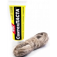 Набор "Сантехпаста" 65 г + лен 14 г (1/100) Сантехкреп 3.1.16 Набор "Сантехпаста" 65 г + лен 14 г (1/100) Сантехкреп 3.1.16