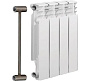 Радиатор биметаллический SOLUR PRESTIGE 500/80 4 секции
