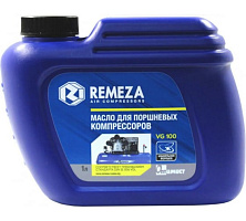 Масло компрессорное Remeza VG 100 (1л) 8101240 Масло компрессорное Remeza VG 100 (1л) 8101240