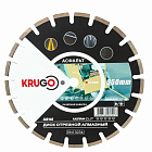 Круг алмазный KRUGO ф350х25.4х40х3.2х10 асфальт/свежий бетон LAB14HY