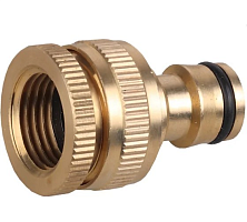 Штуцер GRINDA 1/2-3/4" с внутренней резьбой латунный 8-426105_z02 Штуцер GRINDA 1/2-3/4" с внутренней резьбой латунный 8-426105_z02