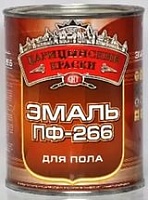 Эмаль ПФ-266 "Царицынские краски" красно-кор 0.8кг Эмаль ПФ-266 "Царицынские краски" красно-кор 0.8кг